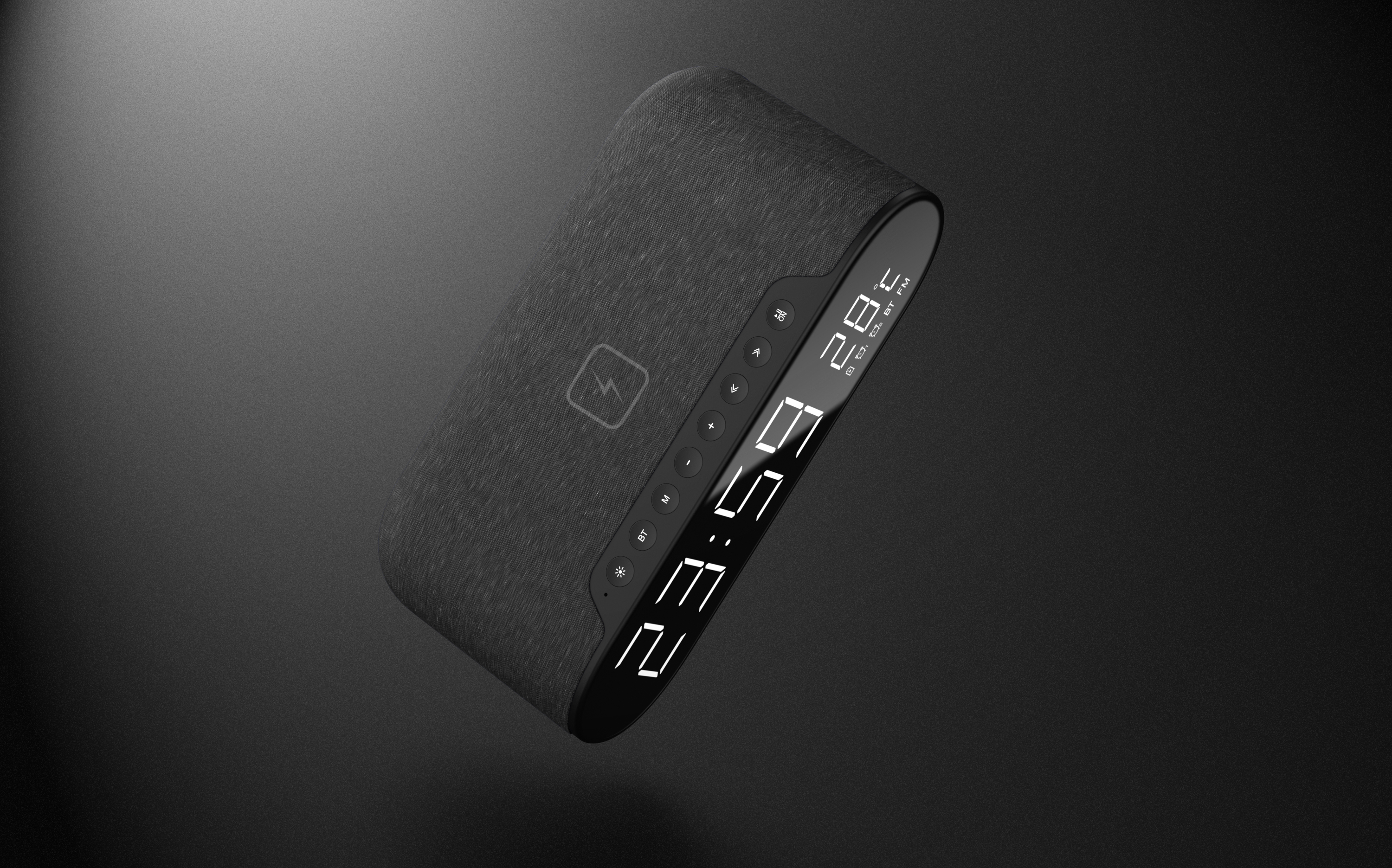 Multifunctional alarm clock speaker series，