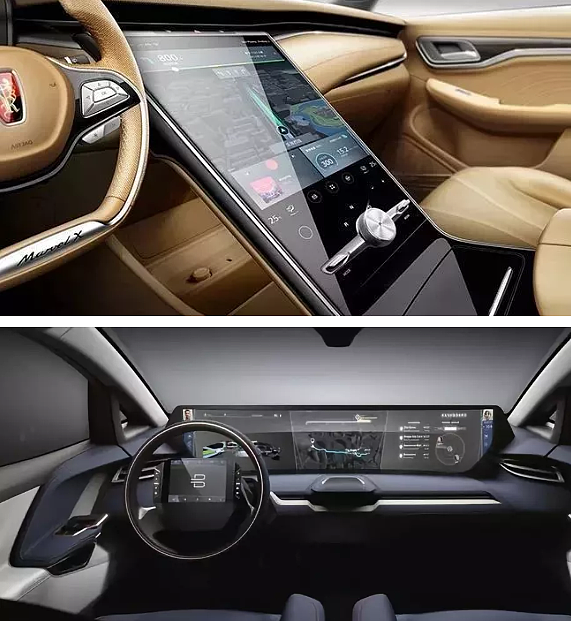 Automotive interior，Surface key technology，Touch switch，cmf，