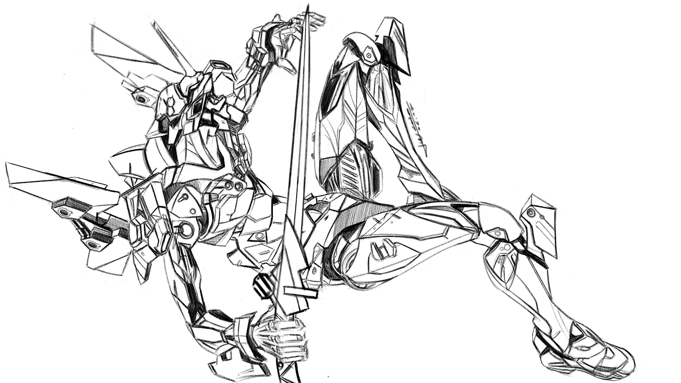 EVA，Initial machine，Neon Genesis Evangelion，Hand drawn painting，product design，Hand drawn products，industrial design，Video tutorial，