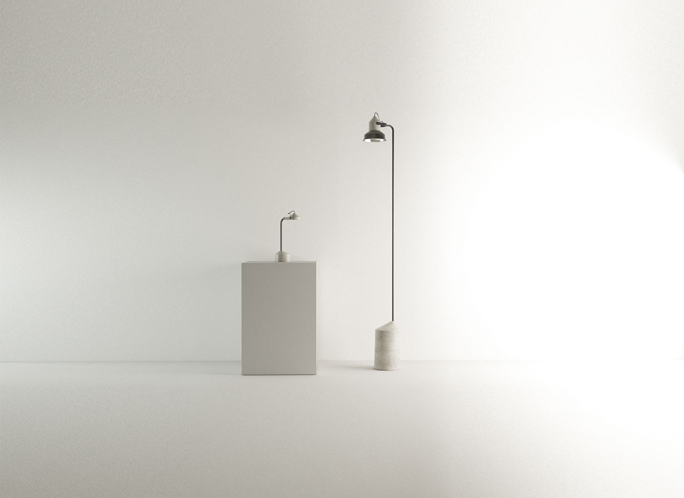 Lighthouse，lamp，Bracket，cement，