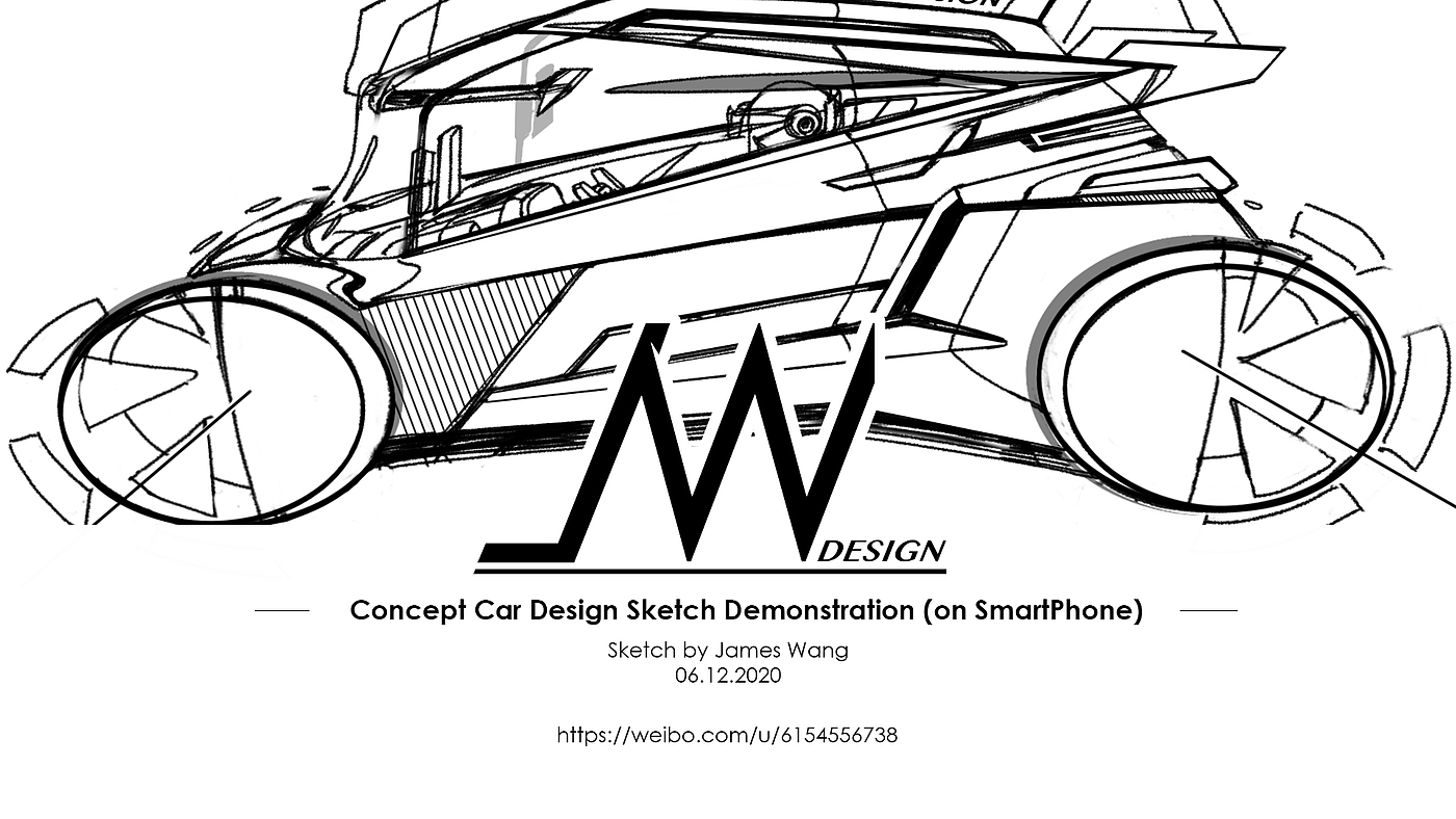 vehicle，product design，Hand drawn products，industrial design，Mobile painting，conceptual design，Video tutorial，Hand drawn video，