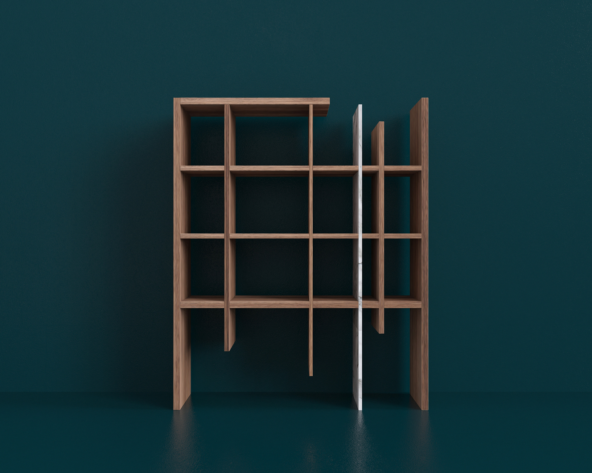 Incomplete Bookcase，Bookcase，Display cabinet，Receive，