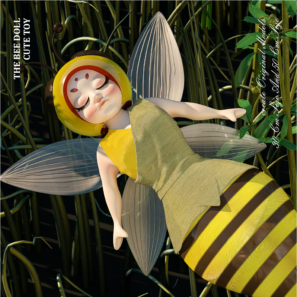 Blind box "meet the bee" manual / toy IP，