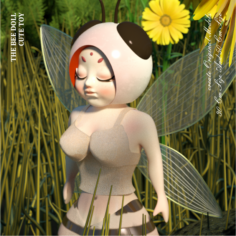 Blind box "meet the bee" manual / toy IP，