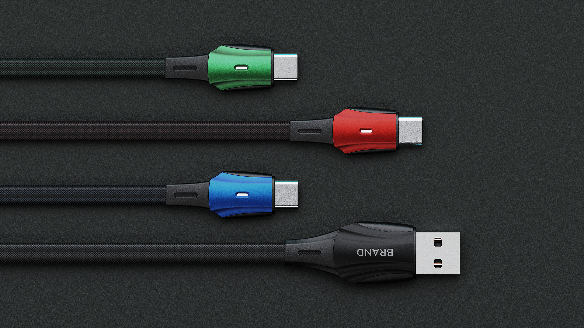 Data line design，cable，Data line rendering，