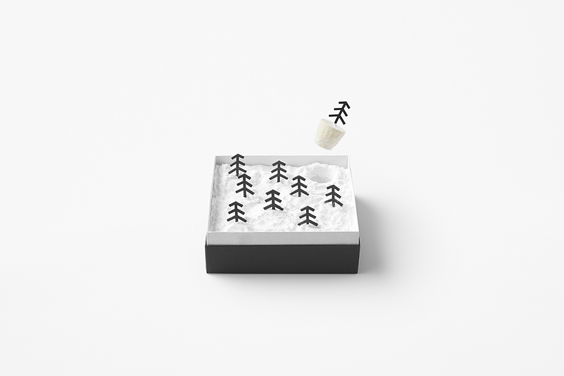 sugar，Emotional design，snow scene，