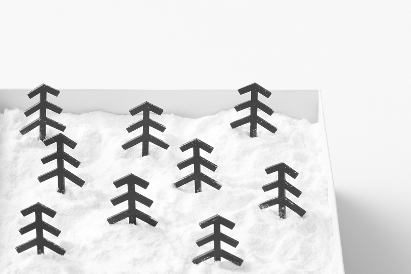 sugar，Emotional design，snow scene，