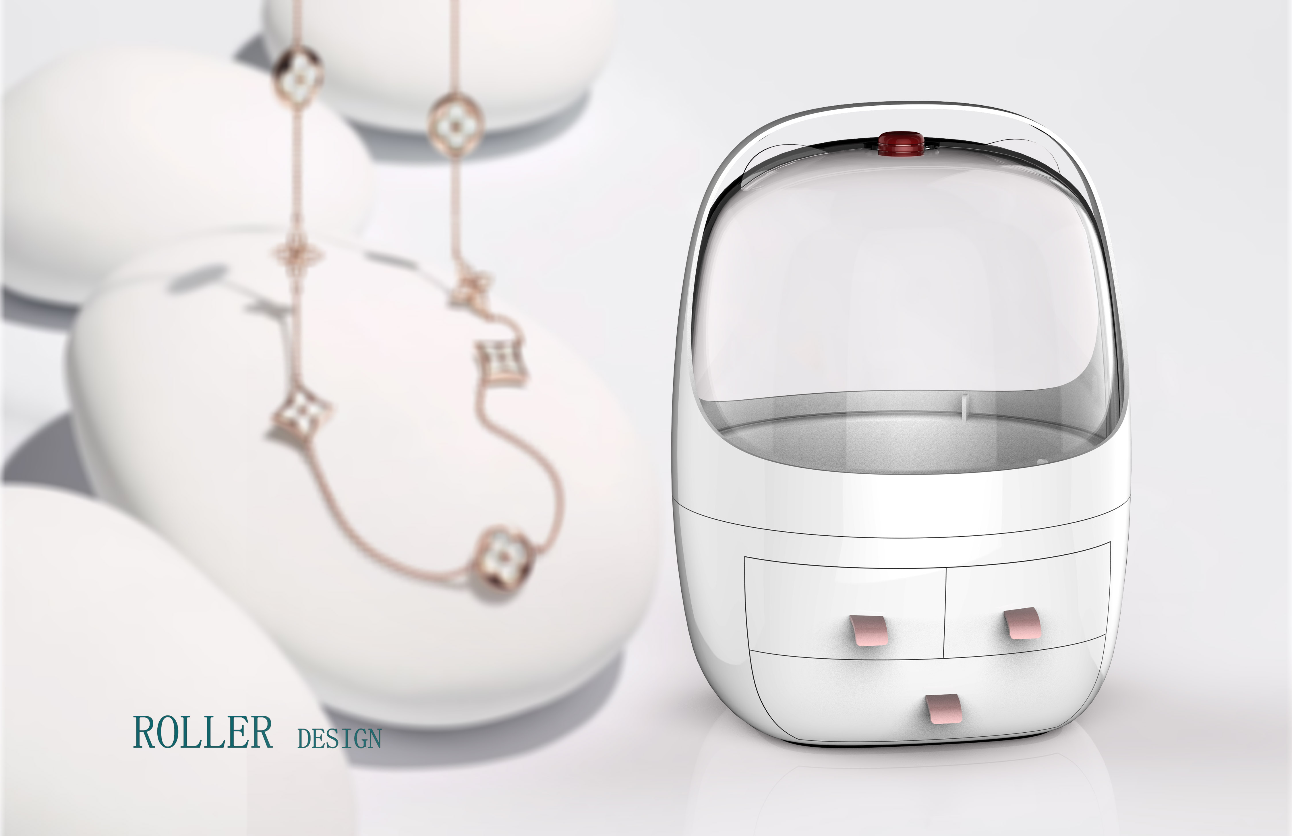 Beauty makeup，Personal care，storage box，Cosmetic storage，