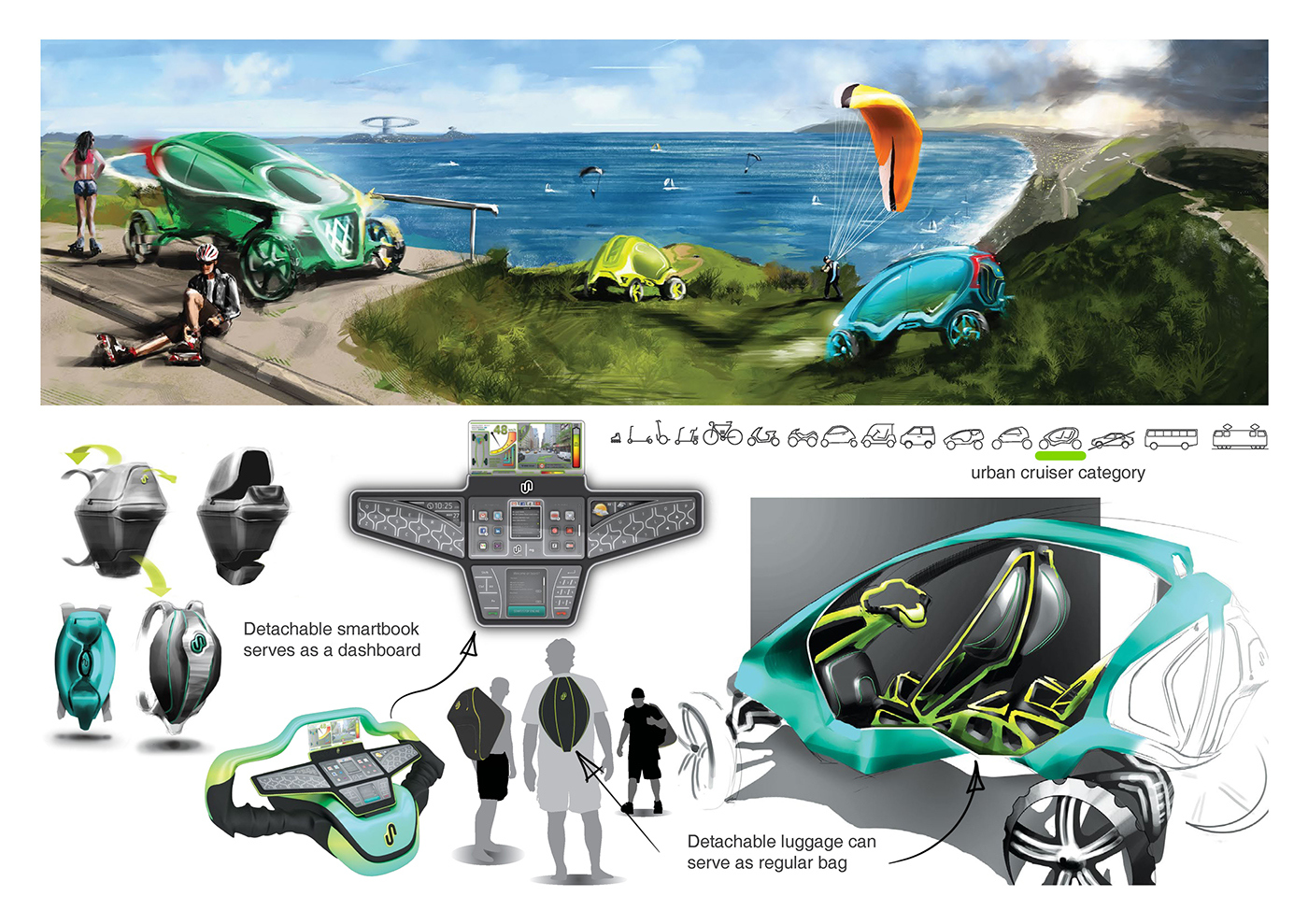 product design，industrial design，Automatic design，concept，details，