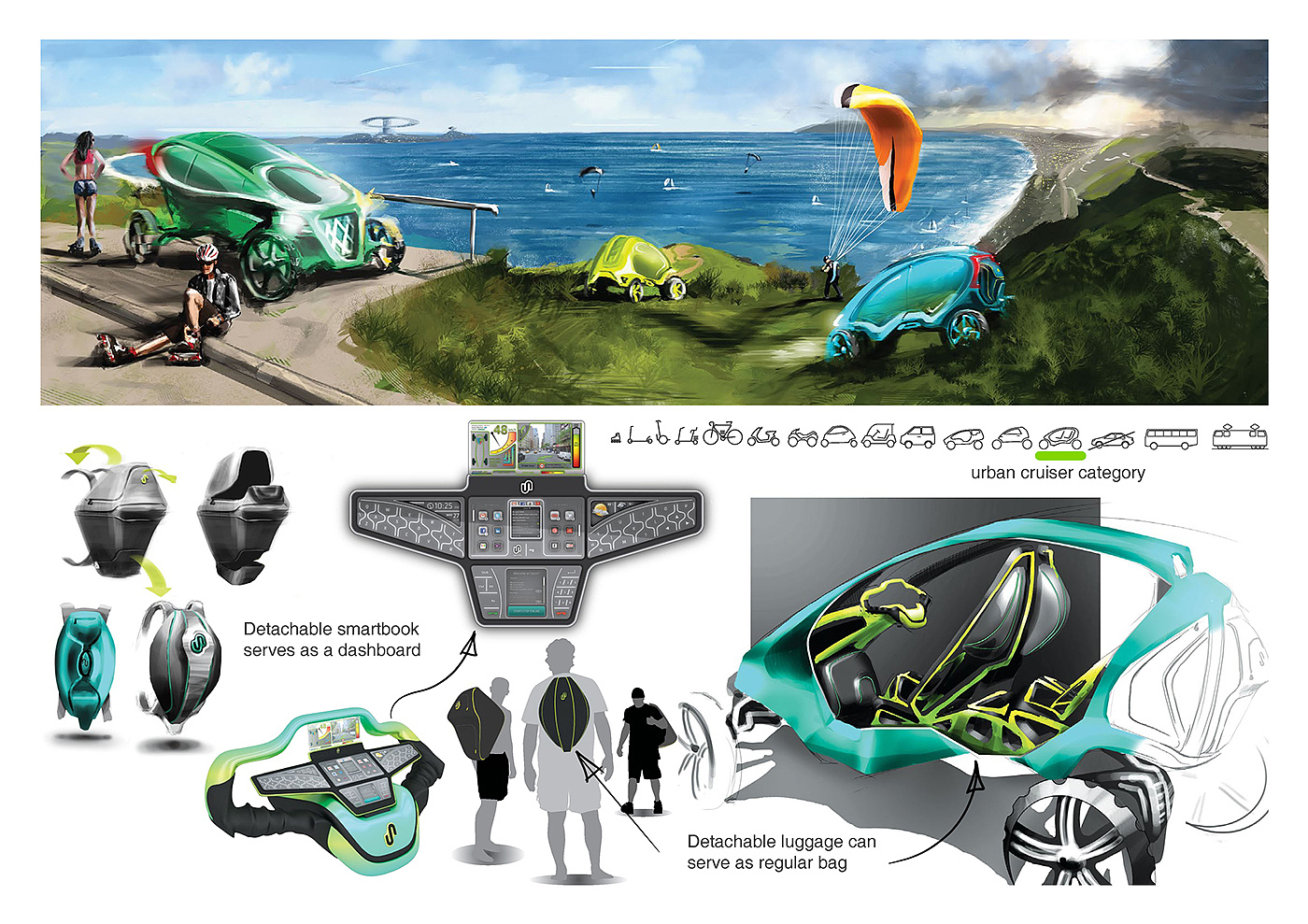 product design，industrial design，Automatic design，concept，details，