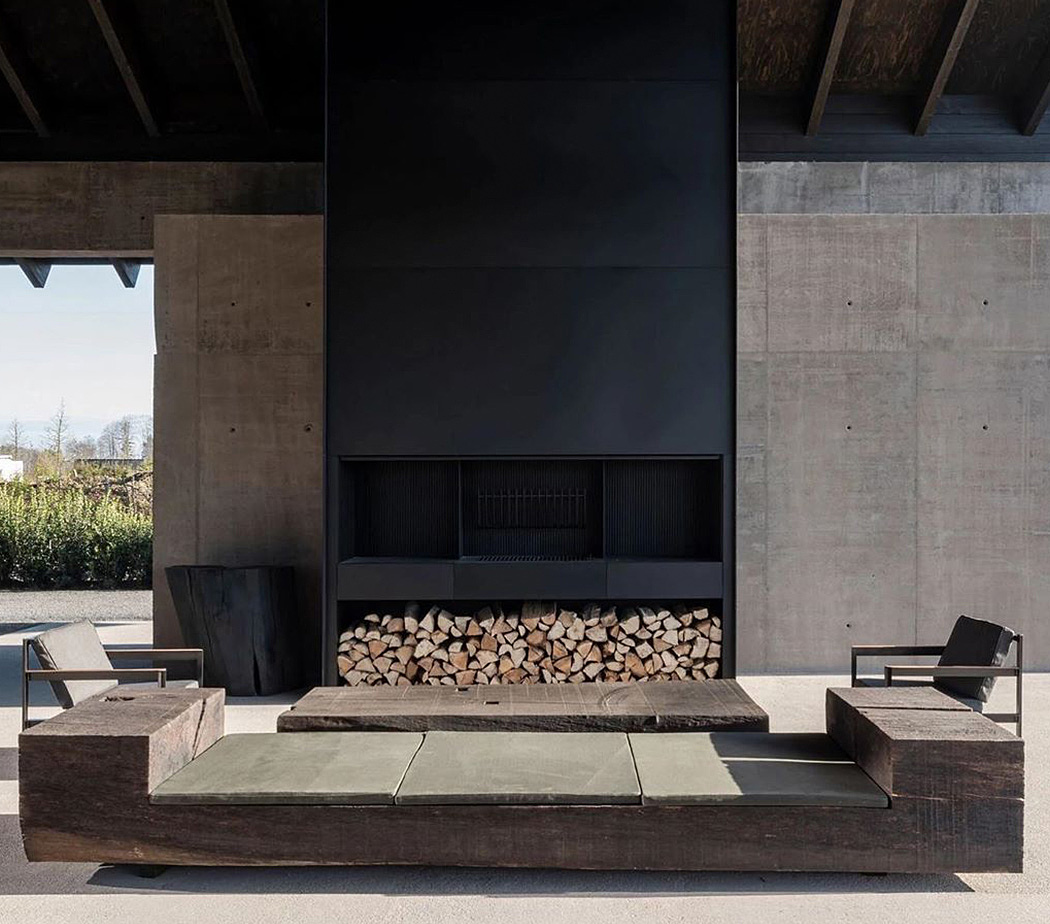 ALL BLACK，Interior design，modern，Simplicity，