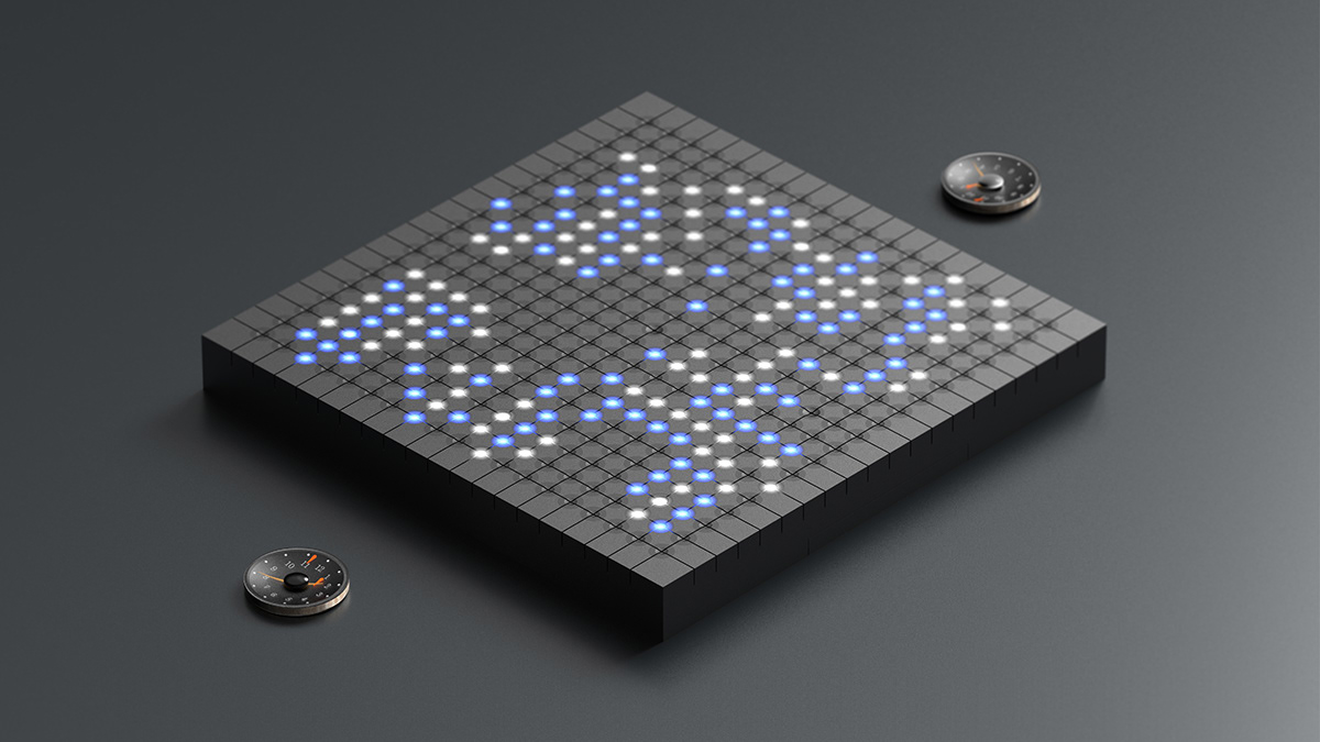 the game of go，Redesign，light，