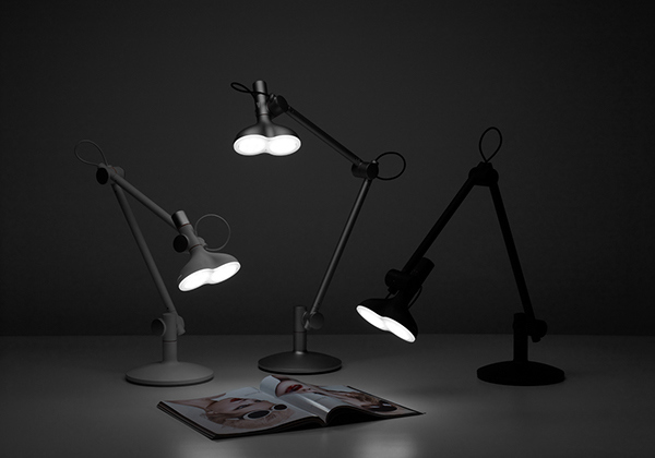lobot，desk lamp，originality，Design，household electrical appliances，