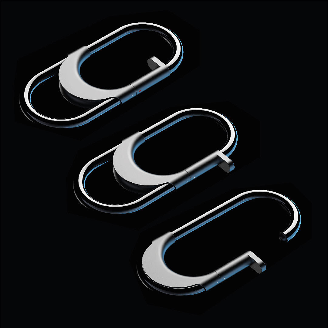 BINARY Carbiner，paper clip，Shackle，Mountaineering buckle，