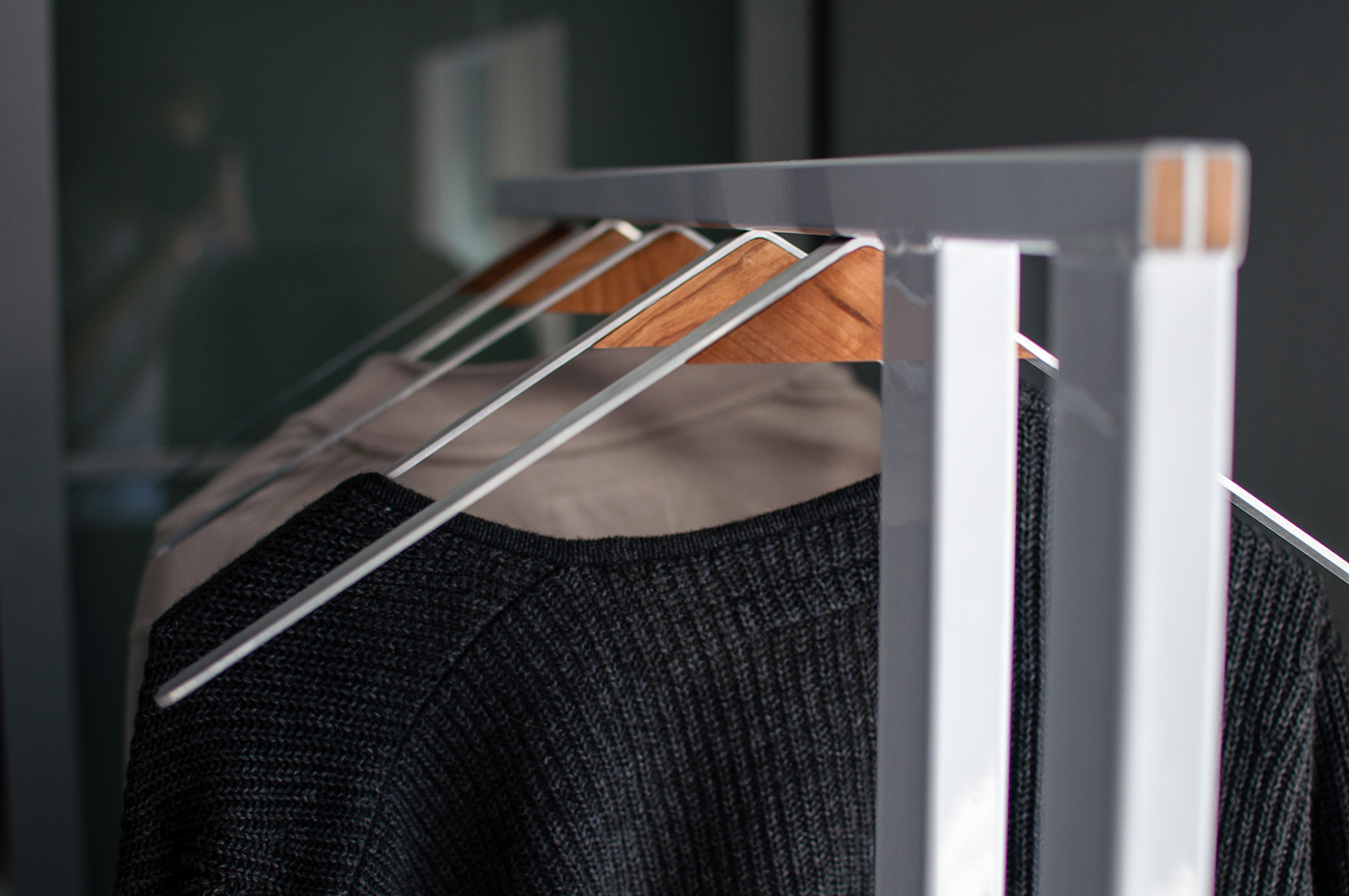 Magnetic clothes hanger，originality，Design，fashion，magnetic force，
