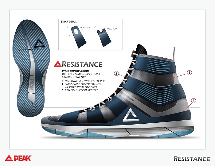 sneakers，Peak，shoes，outdoors，motion，