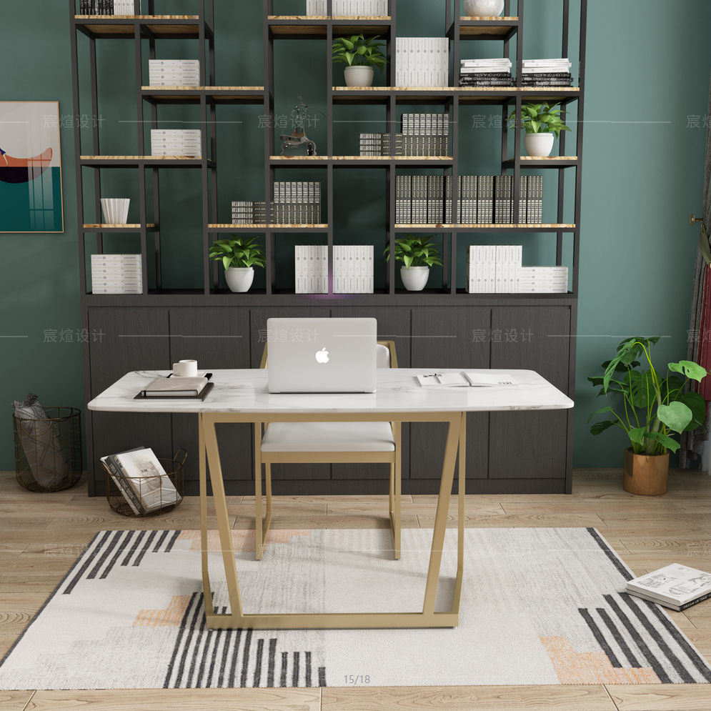 Modern office chair，Modeling and rendering，furniture，