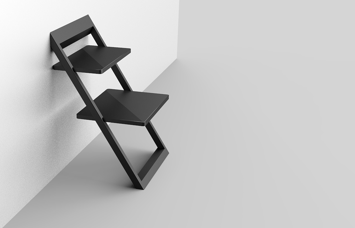 ladder，chair，