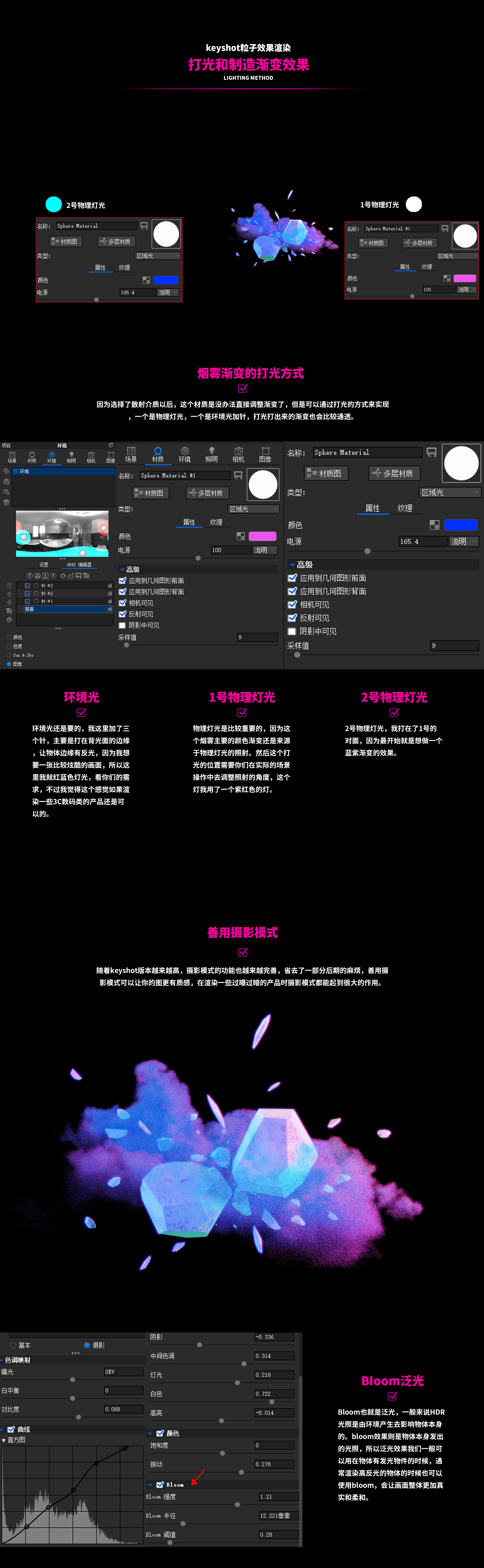 Keyshot rendering，Render，smoke，cloud，Cool，keyshot，course，