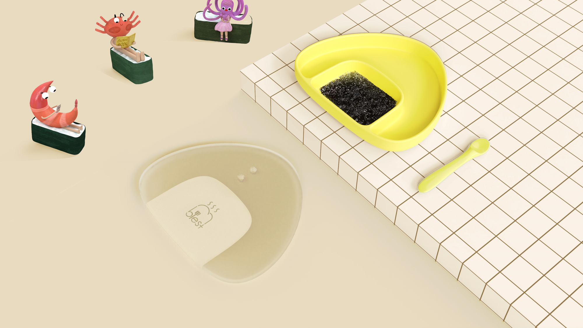 children，Dinner plate，interest，Sense of design，