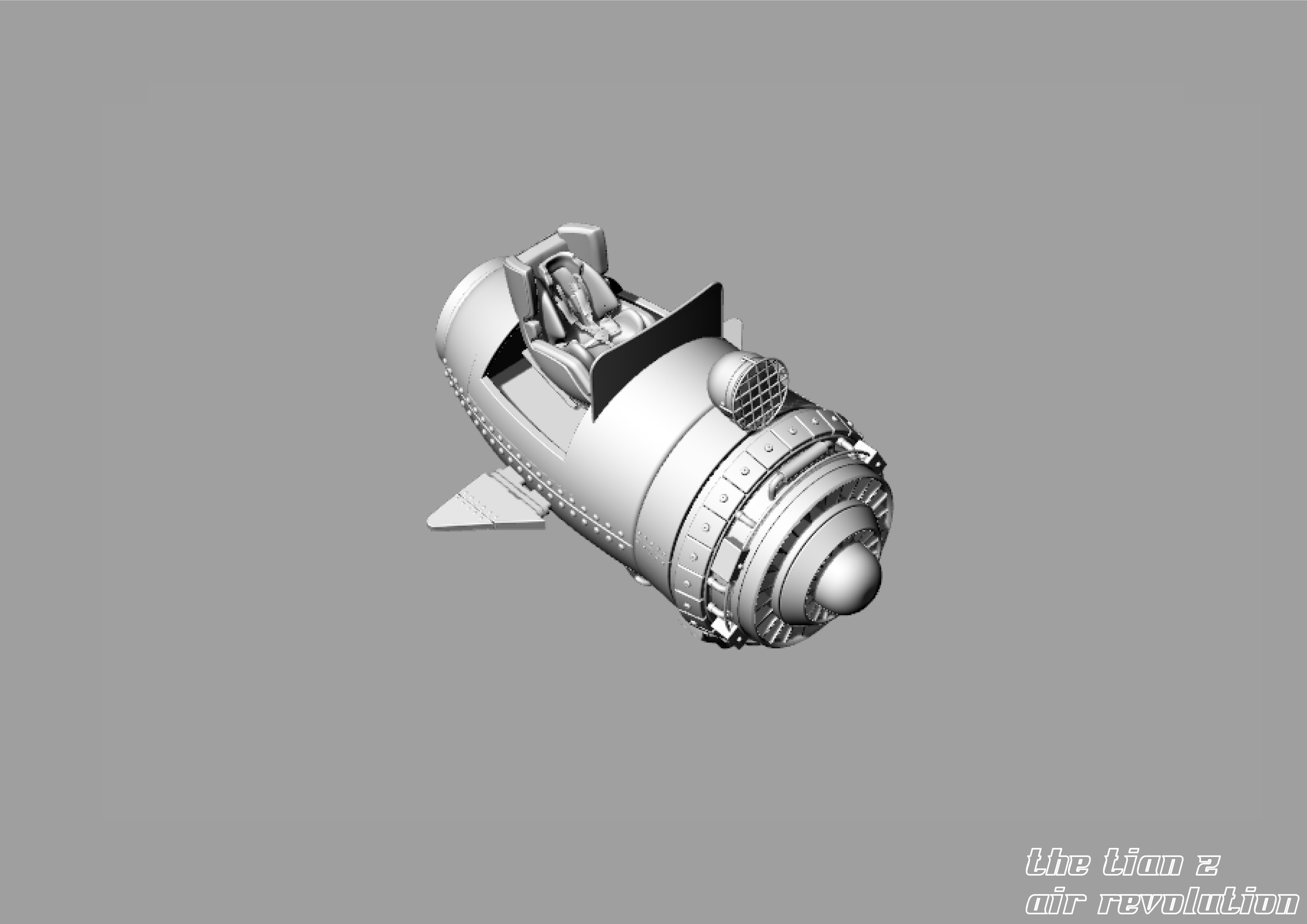Aerocraft，rhinoceros，concept，