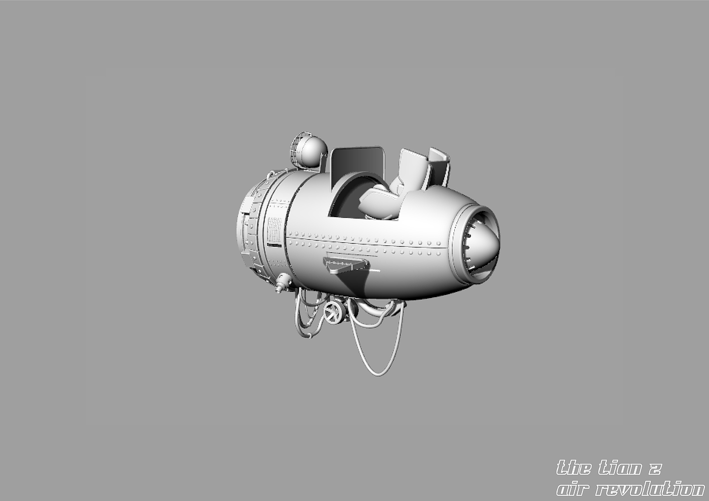 Aerocraft，rhinoceros，concept，