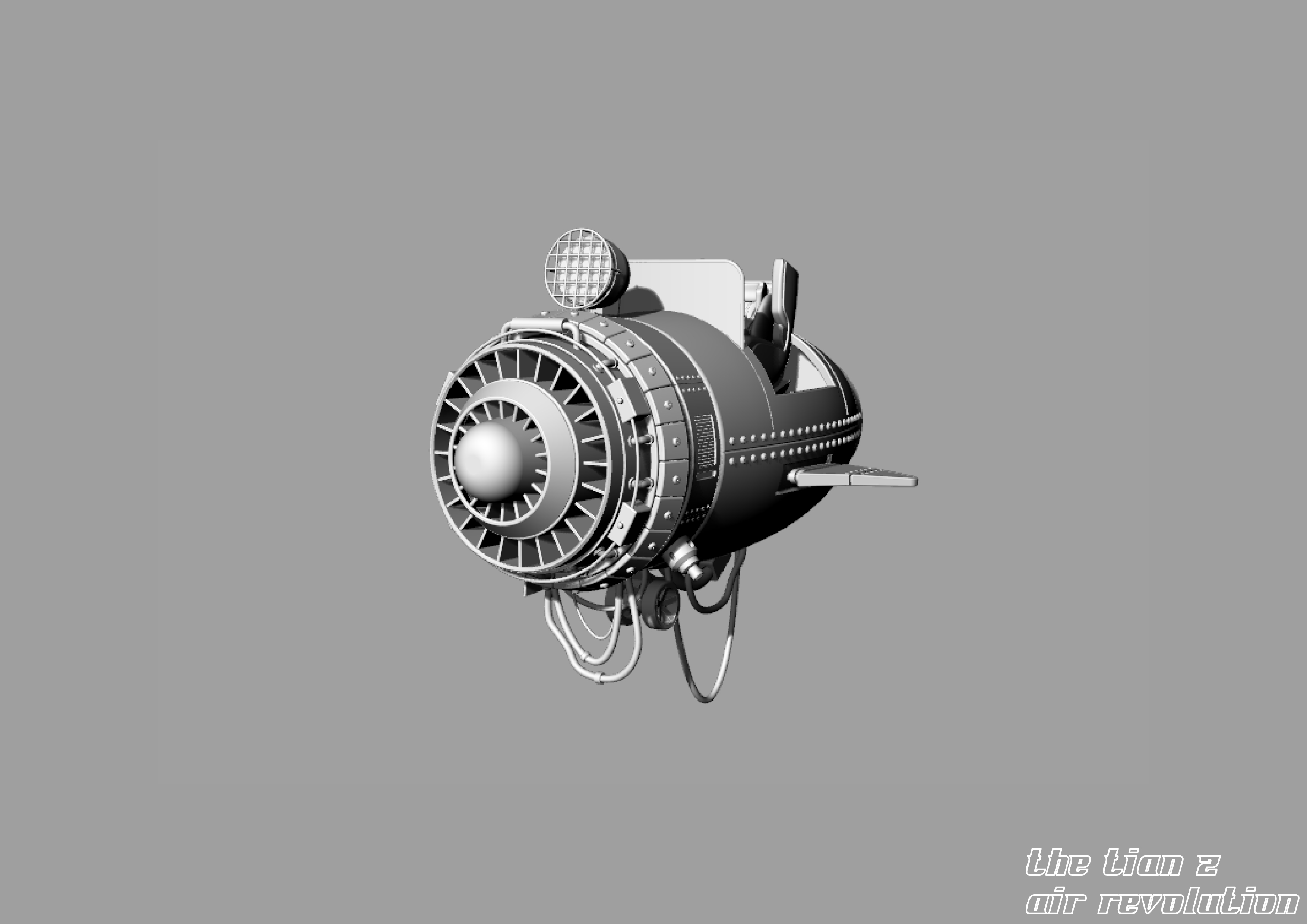 Aerocraft，rhinoceros，concept，