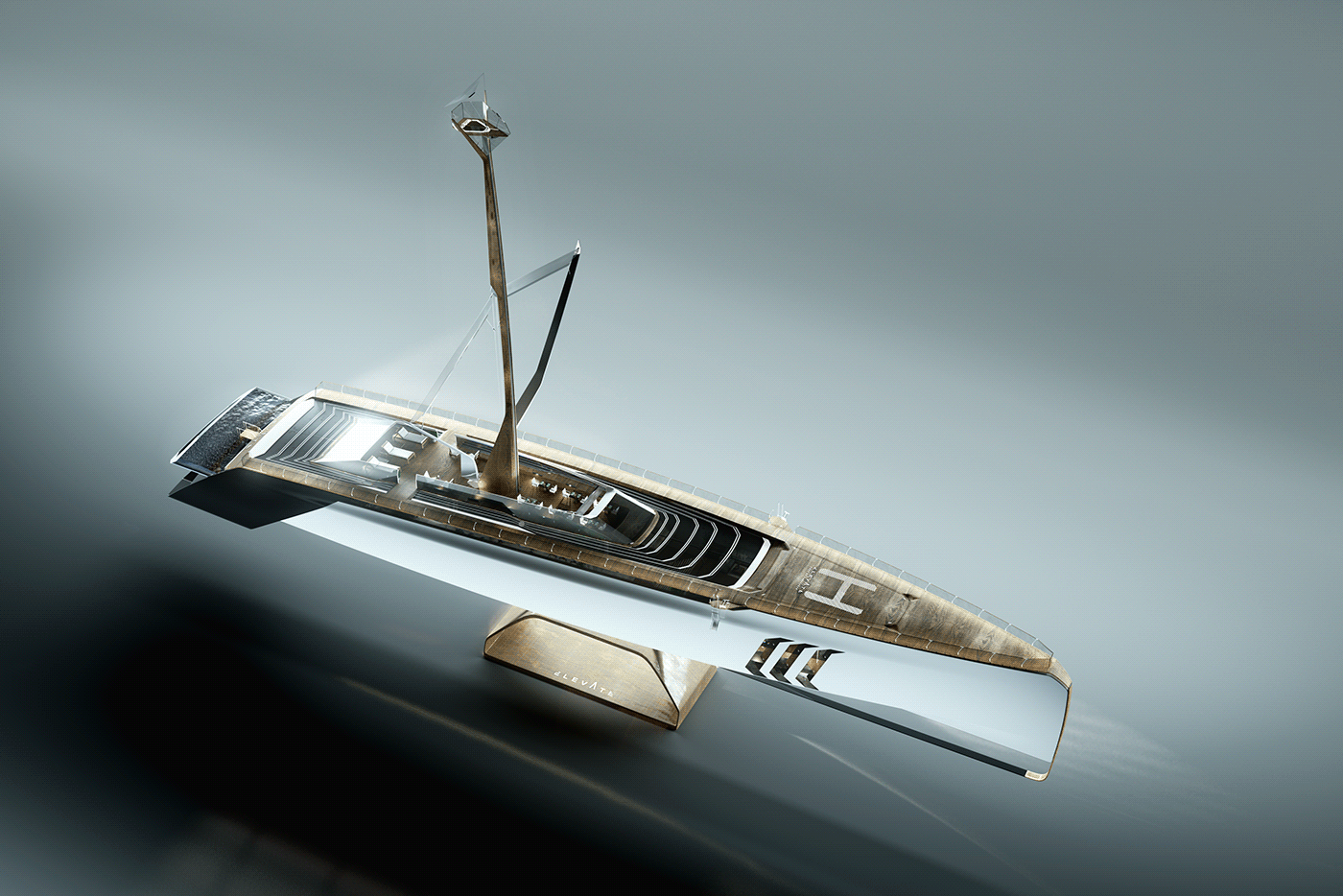 elevate,hullform,nvisive,轮船设计,船,白色