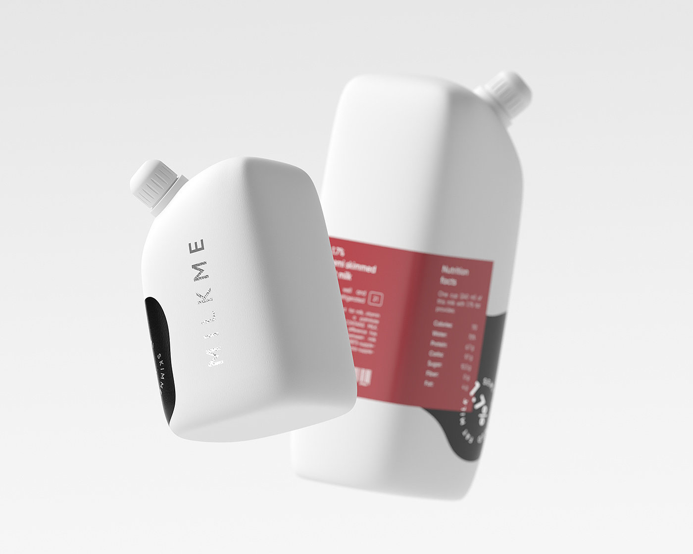 Ilya Volgin，MILKME，packing design，Pink，