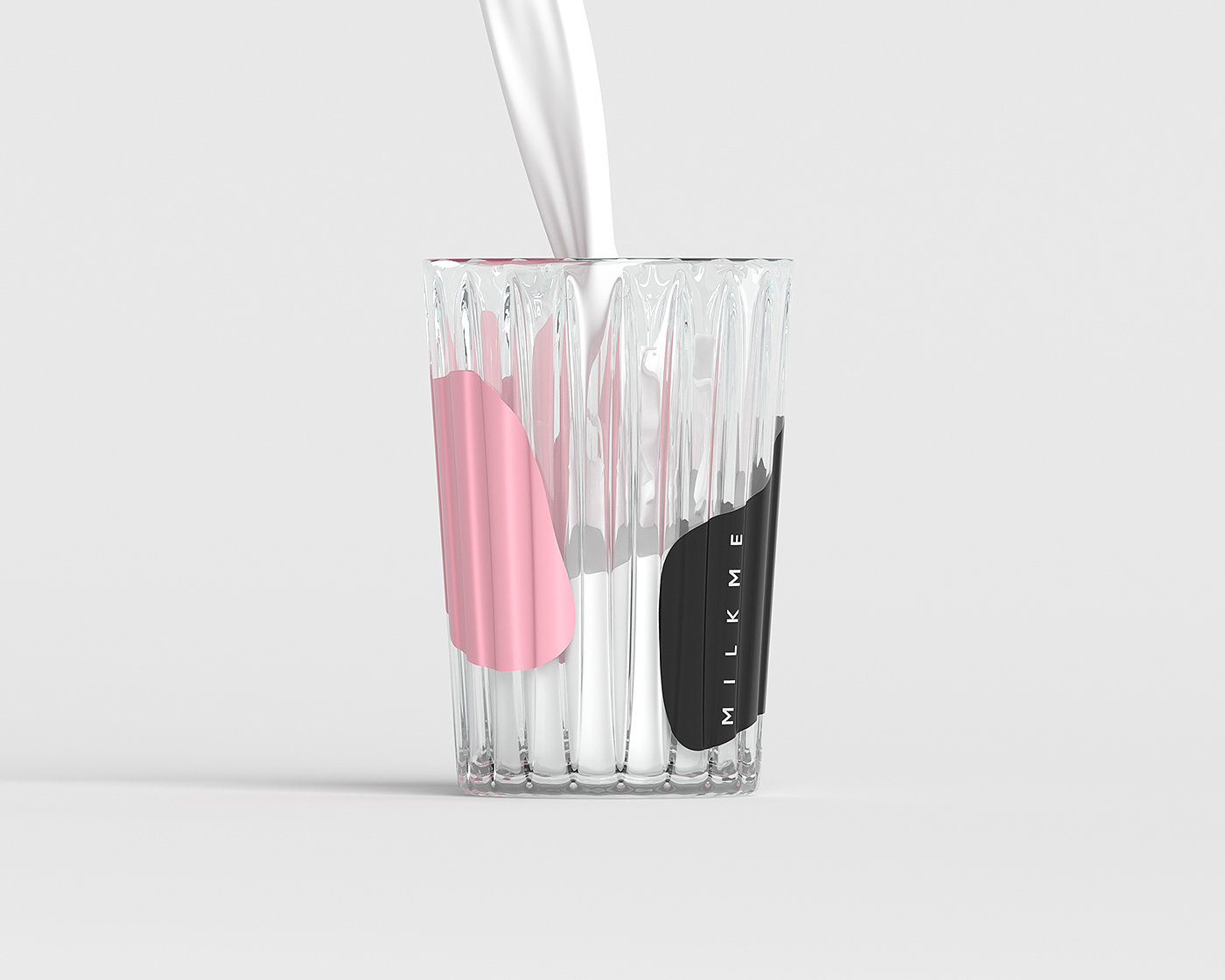 Ilya Volgin，MILKME，packing design，Pink，