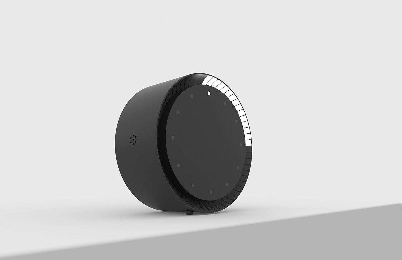 LED light shows hours，Minutes are displayed outside the LED light，Voice assistant，speaker，Bluetooth，wifi，