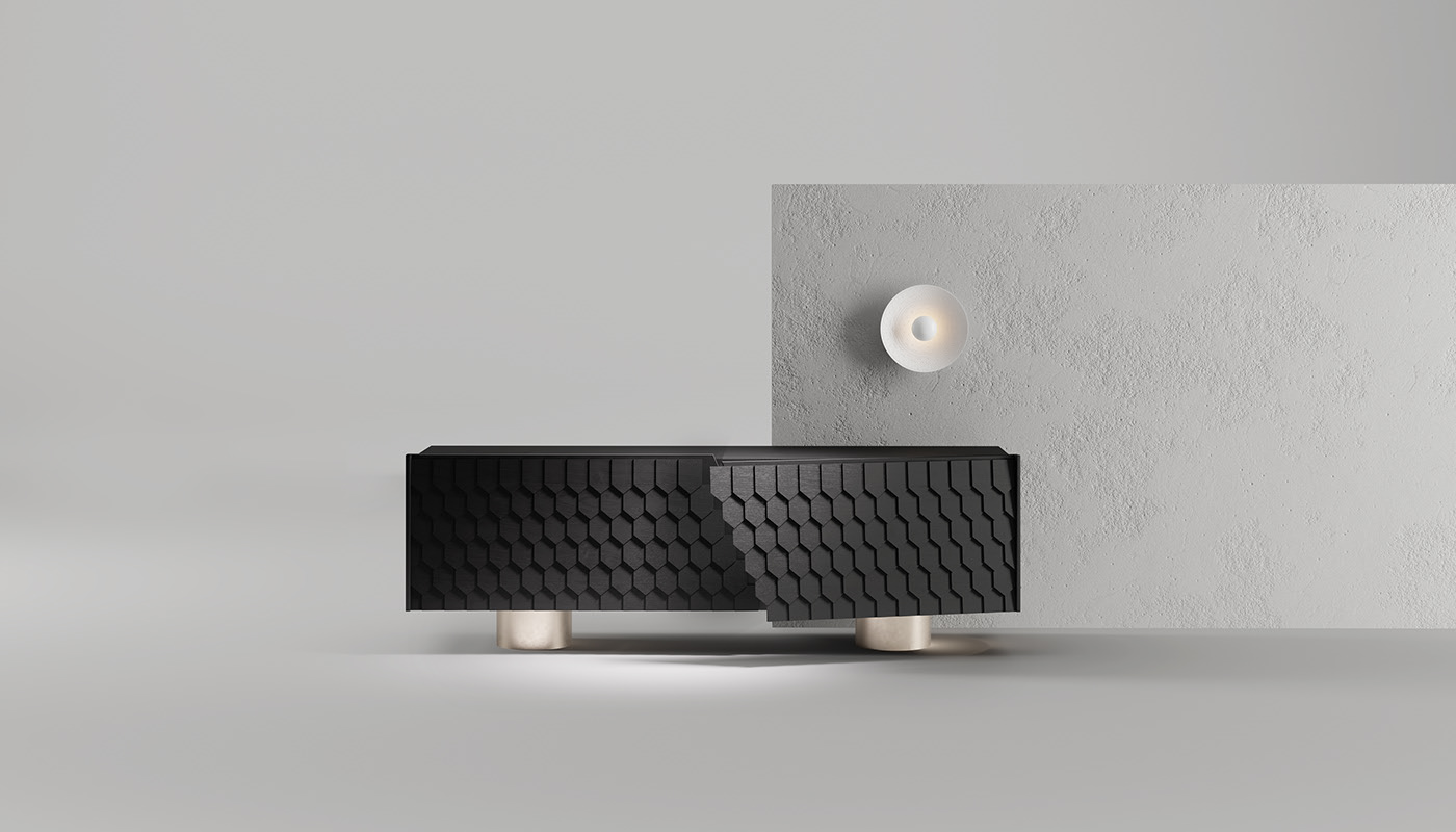 furniture，cabinet，black，Romanticism，nation，