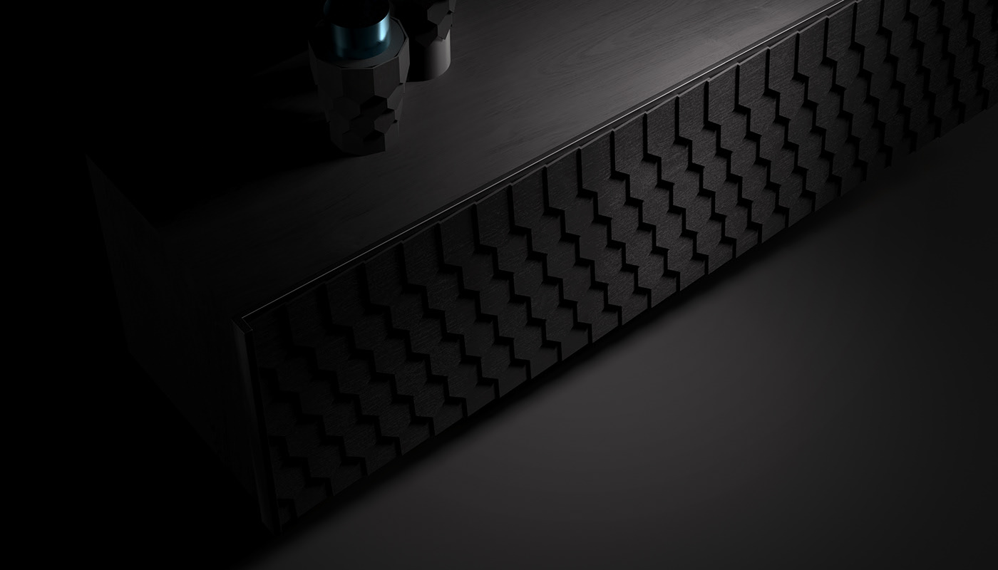 furniture，cabinet，black，Romanticism，nation，