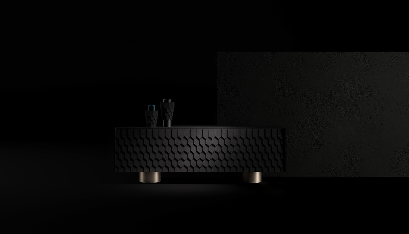 furniture，cabinet，black，Romanticism，nation，