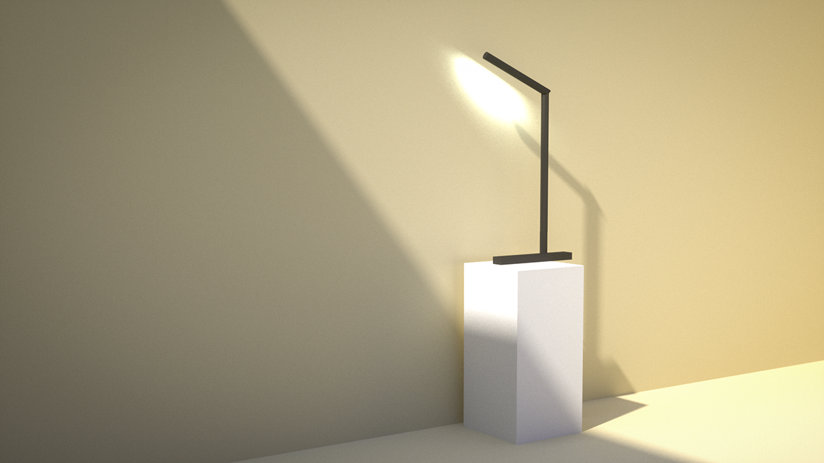 Desk lamp，lighting，Extremely simple wind，Induction，