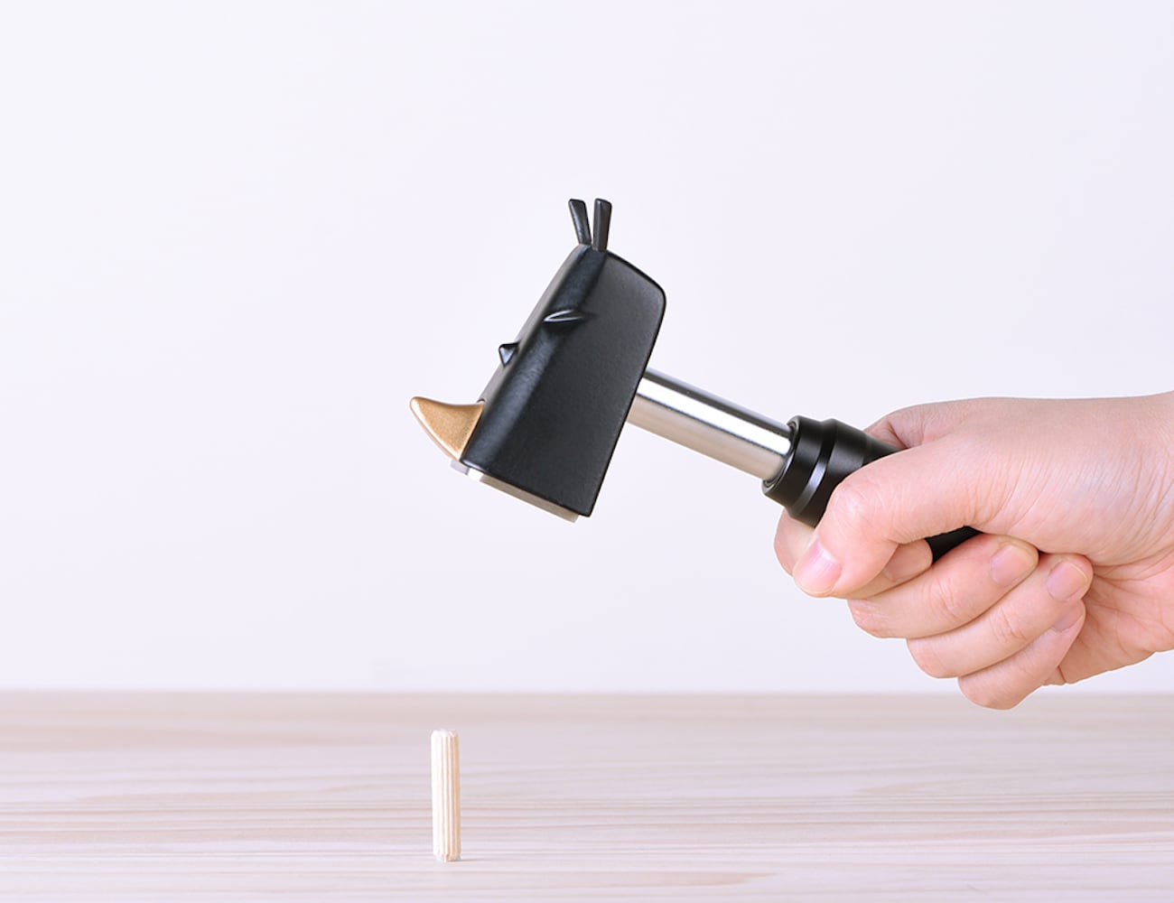 hammer，Small，rhinoceros，lovely，aluminium，