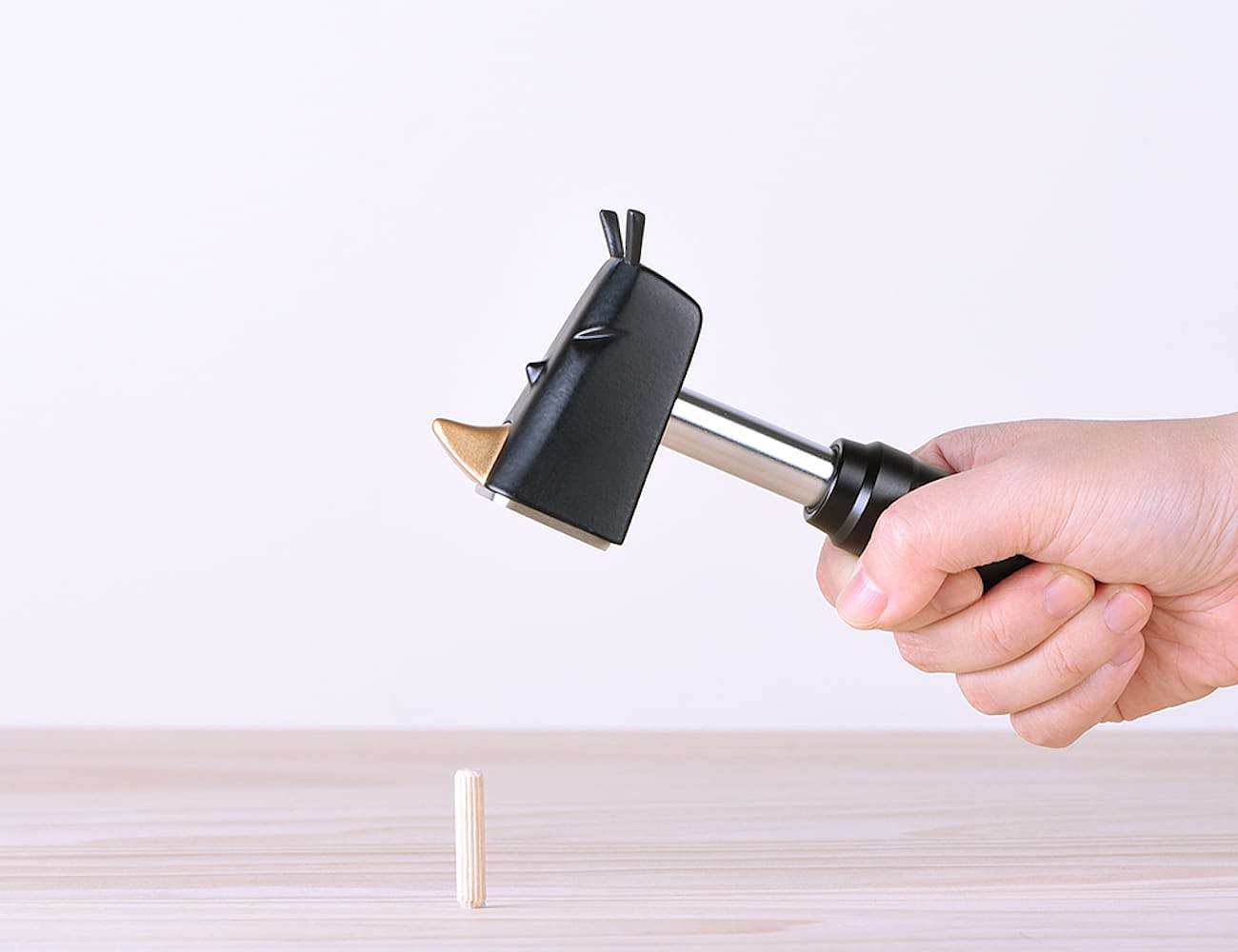 hammer，Small，rhinoceros，lovely，aluminium，