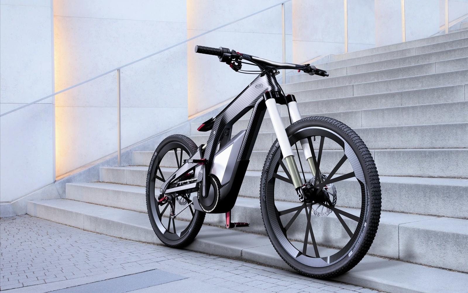 奥迪概念碳纤维自行车