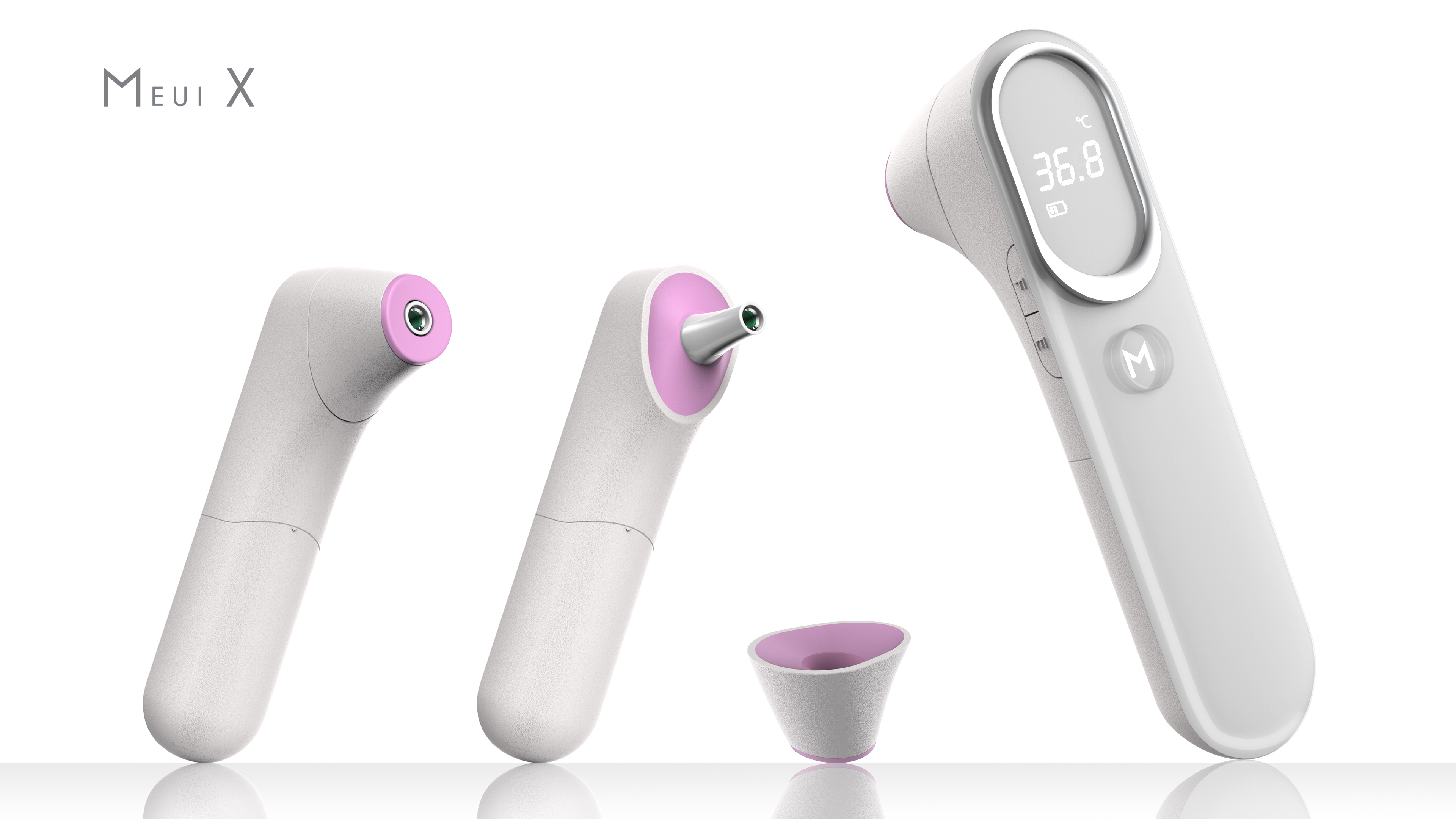 Ear temperature gun, forehead temperature gun，