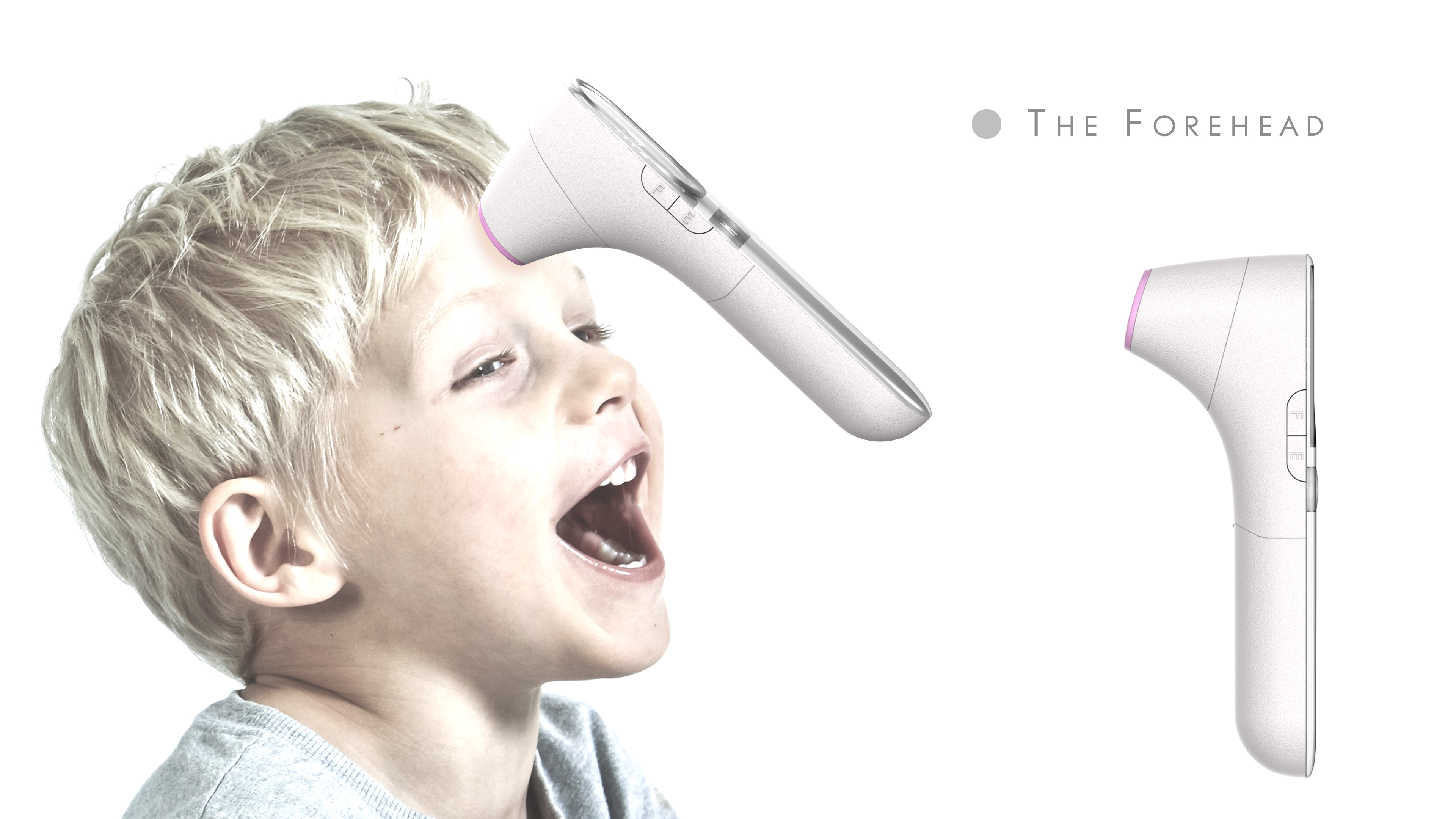 Ear temperature gun, forehead temperature gun，