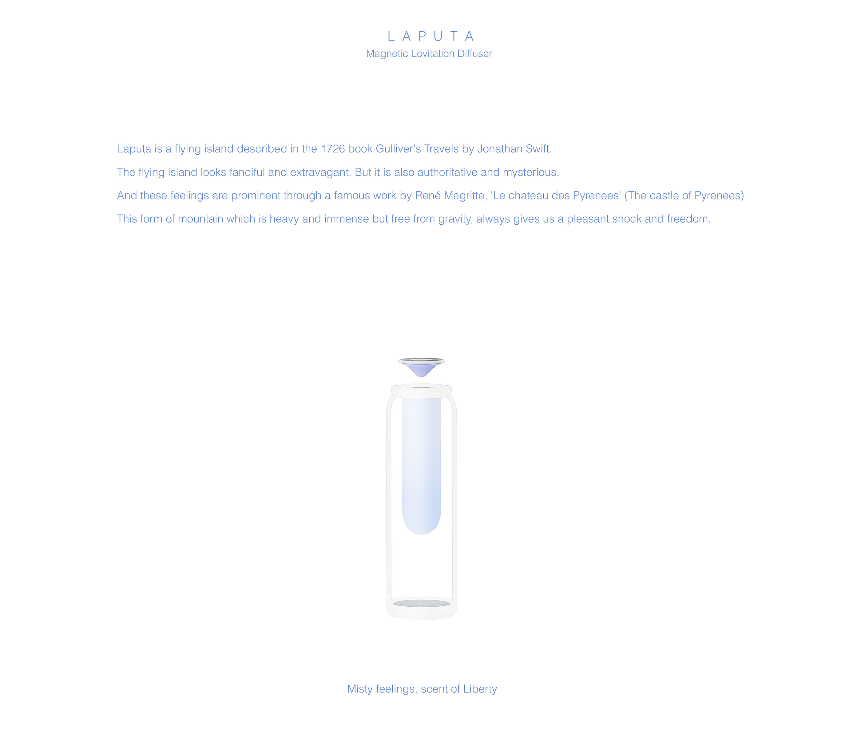 LAPUTA Diffuser，Floating island，Gulliver's Trave，