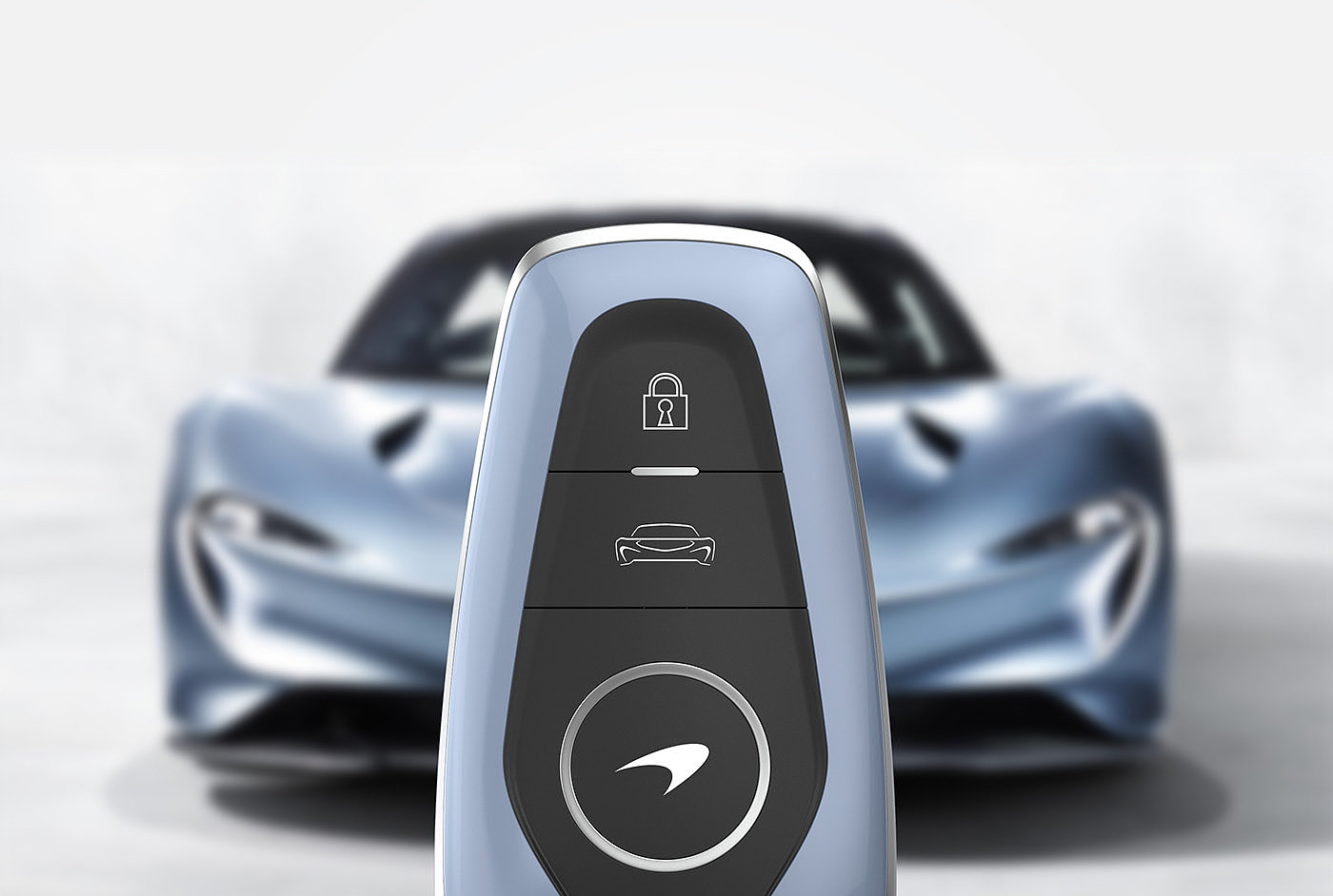 McLaren，speedtail，remote key，fob，customized，