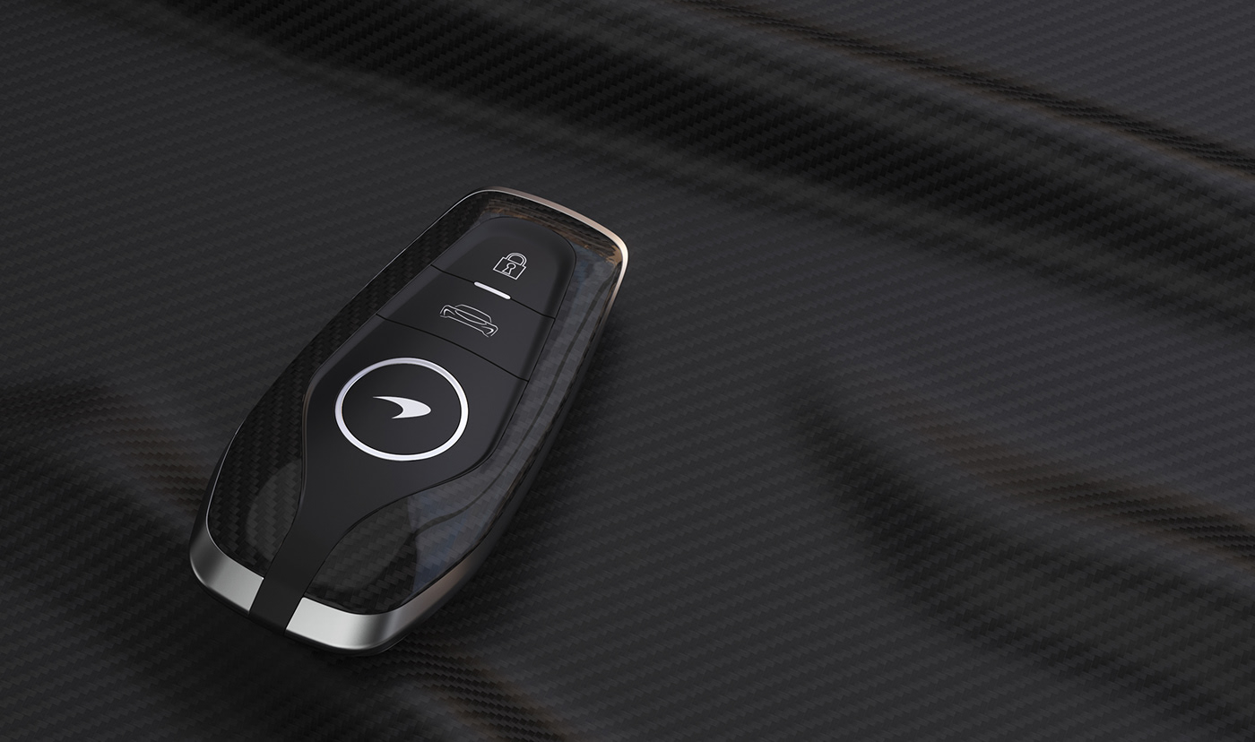 McLaren，speedtail，remote key，fob，customized，