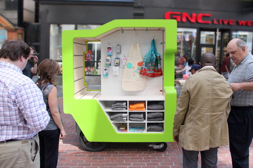 modular，Hawker，street，wheelbarrow，Design，city，