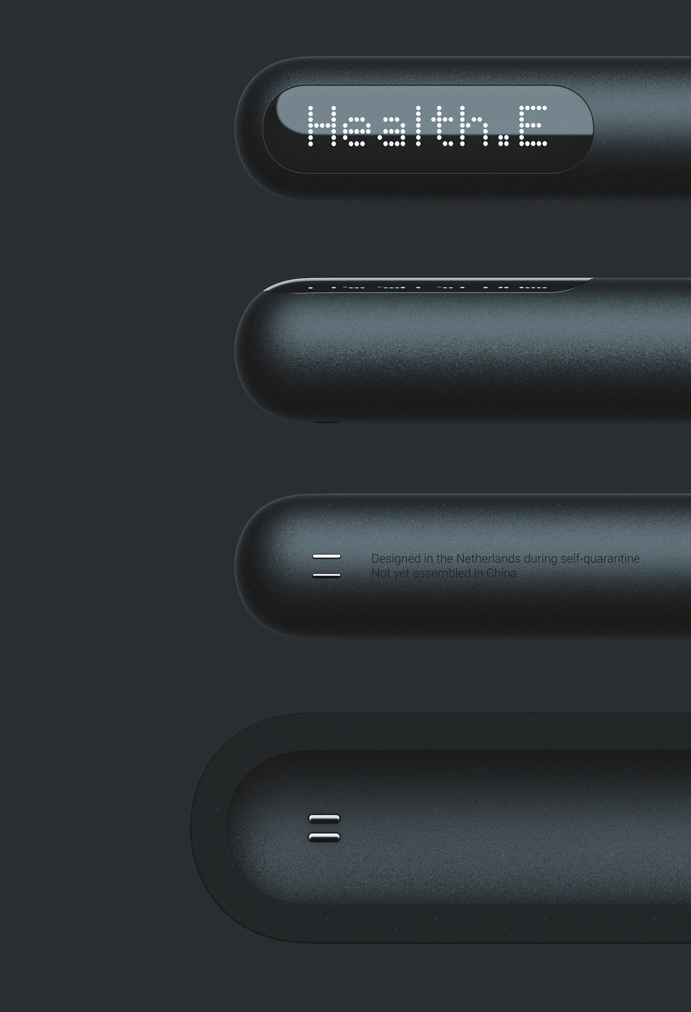 Health-E，thermometer，number，packing design，