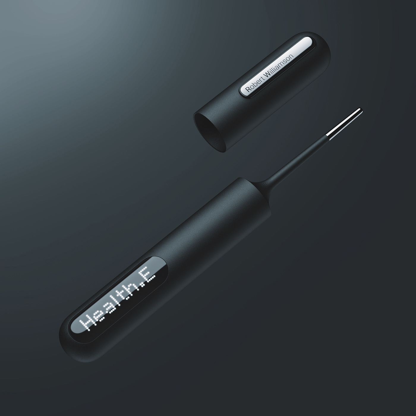 Health-E，thermometer，number，packing design，