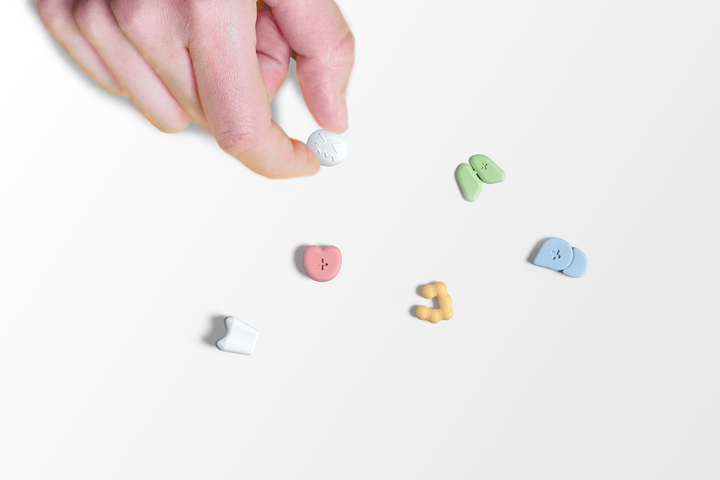 Pimoji，Pimoggi，human organ ，shape，