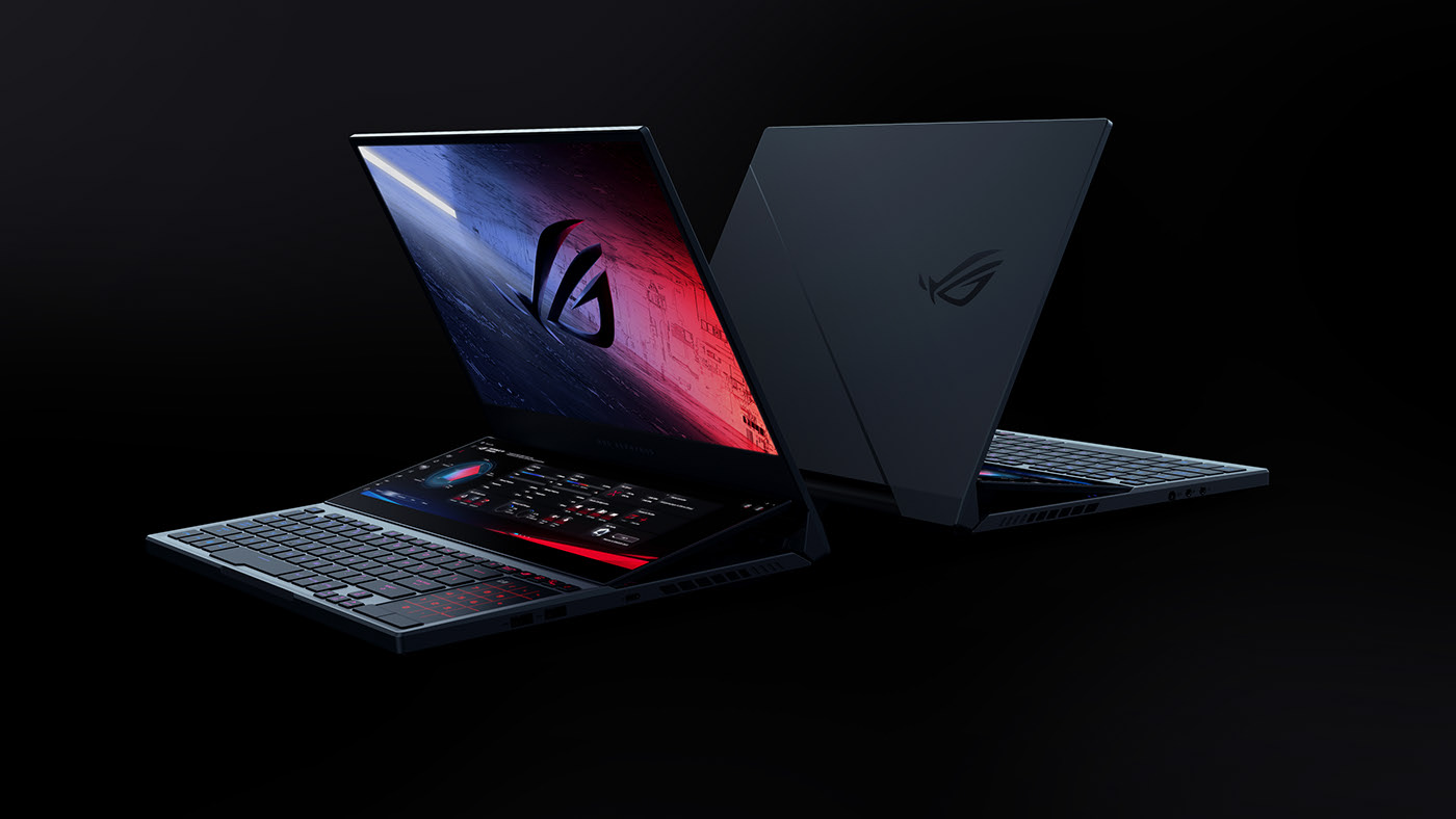 notebook，computer，Dual screen，ROG ZEPHYRUS DUO 15，Game book，