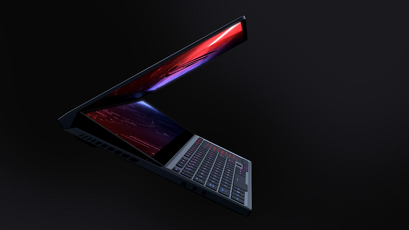 notebook，computer，Dual screen，ROG ZEPHYRUS DUO 15，Game book，