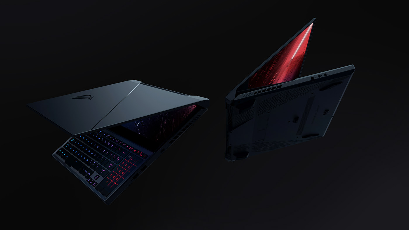 notebook，computer，Dual screen，ROG ZEPHYRUS DUO 15，Game book，